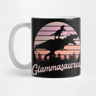 Glammasaurus T-Rex Dinosaur Mug